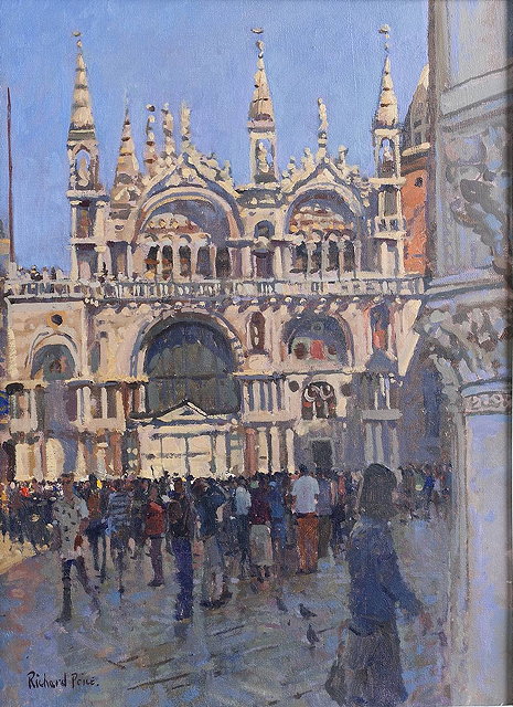 Appraisal: Richard Price British b Morning San Marco Venicesigned lower left