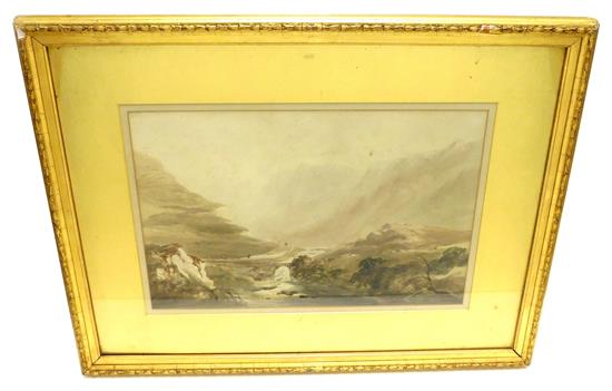 Appraisal: David Cox British th th C Pass of Llanberis North