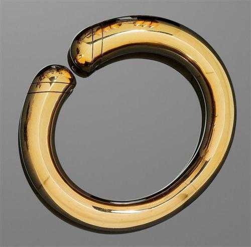 Appraisal: GOLD BRACELET HEMMERLE Yellow gold g Harmonie model Casual-elegant bracelet