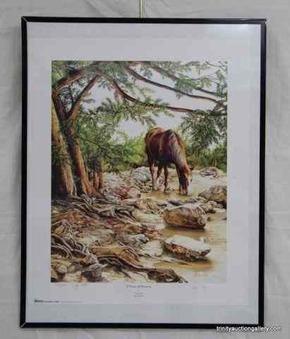 Appraisal: Christy Beltz S N Ltd Ed Print A Piece of