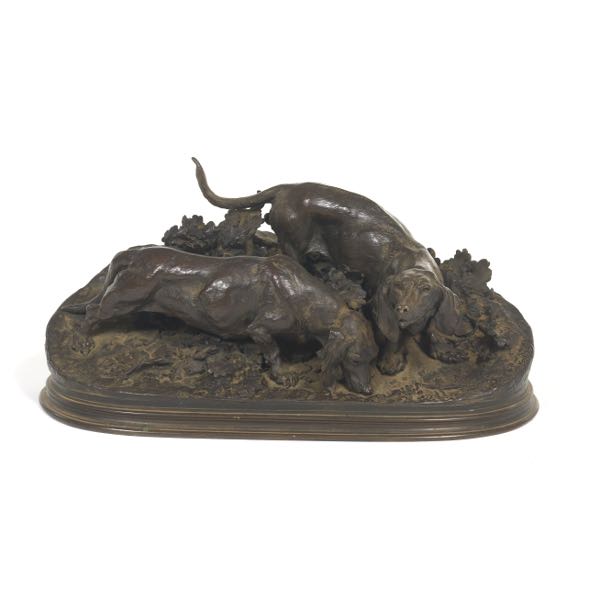 Appraisal: AFTER P J MENE FRENCH - x x Cast bronze