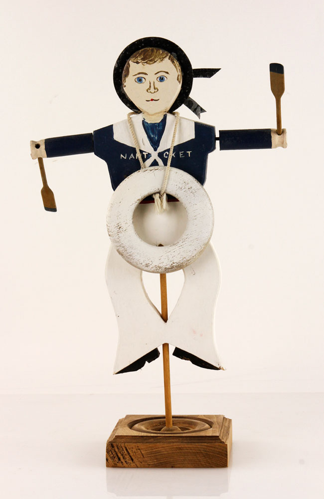 Appraisal: - Folk Art Nantucket Whirligig Folk Art whirligig Nantucket h