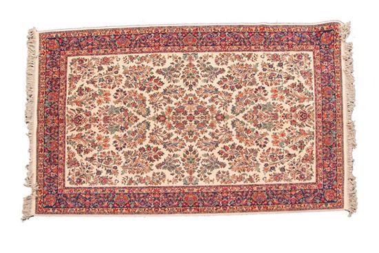 Appraisal: KARASTAN American th century Sarouk red ground ' x '