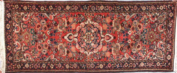 Appraisal: Semi-antique Persian Hamadan rug ' x ' EST