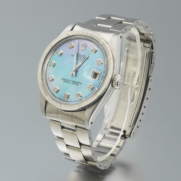 Appraisal: ROLEX MODEL STAINLESS STEEL OYSTER DATE MOTHER OF PEARL DIAL