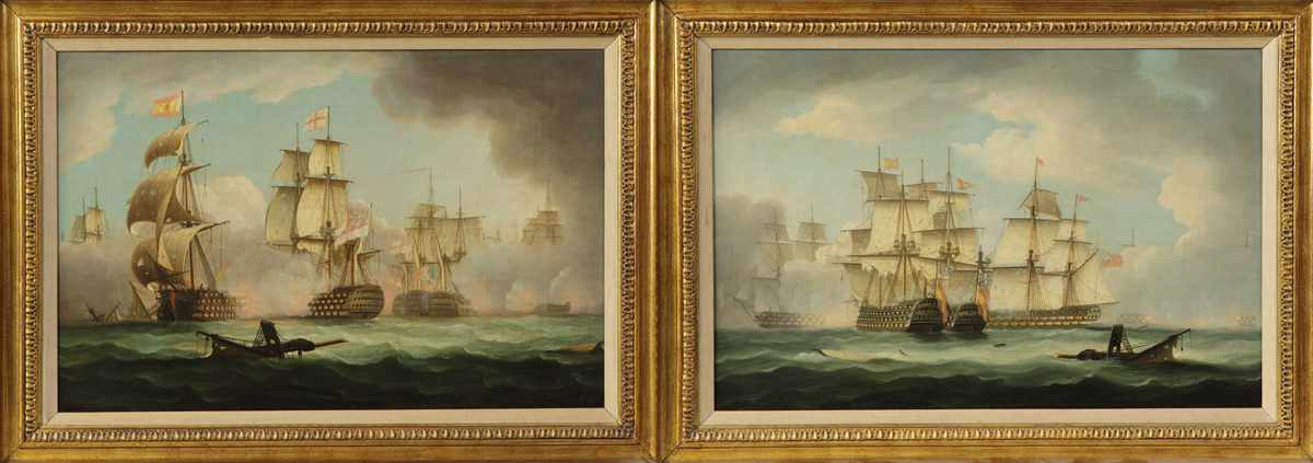 Appraisal: A Pair of Thomas Buttersworth British - ''English French Man