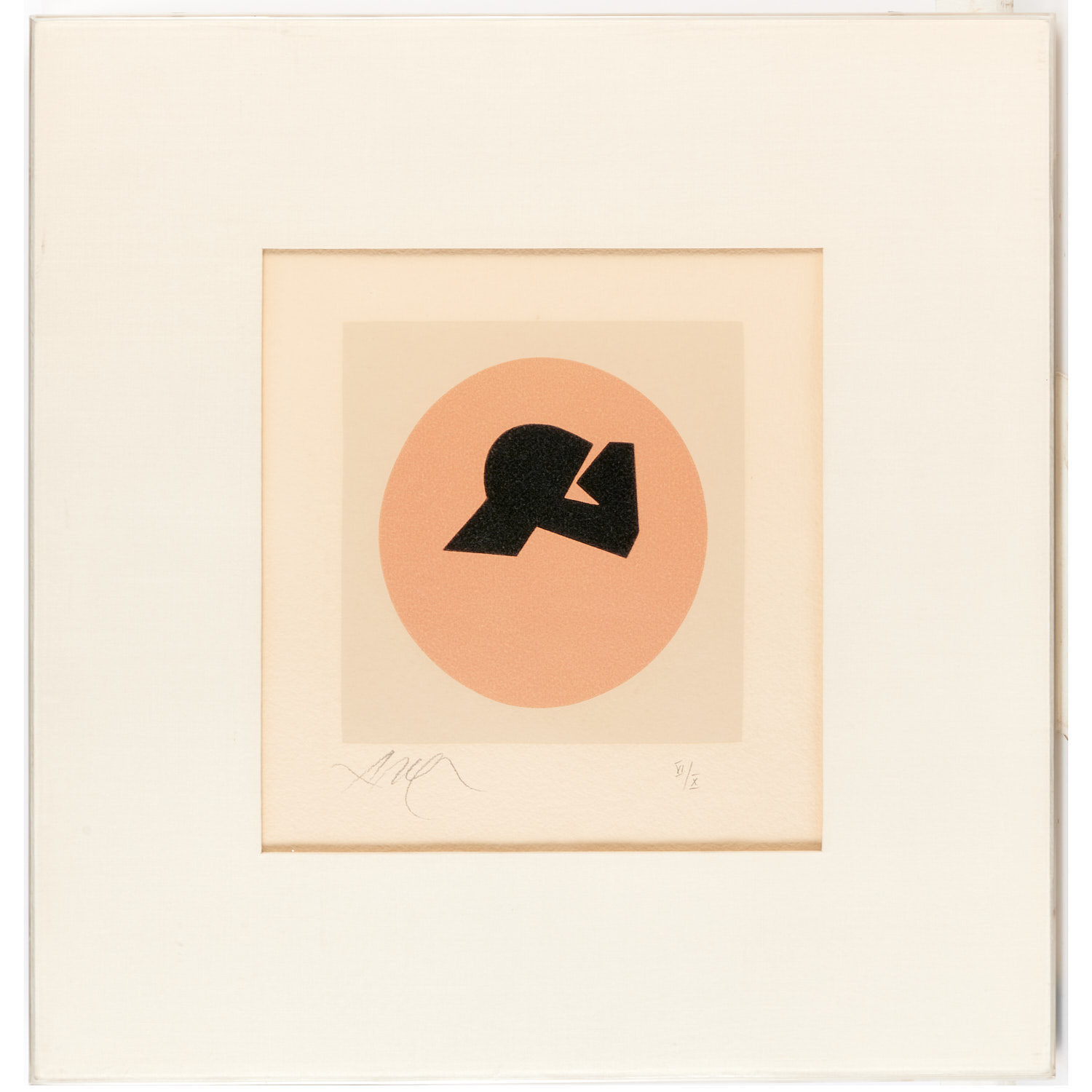 Appraisal: JEAN ARP COLOR WOODCUT Jean Hans Peter Arp French -