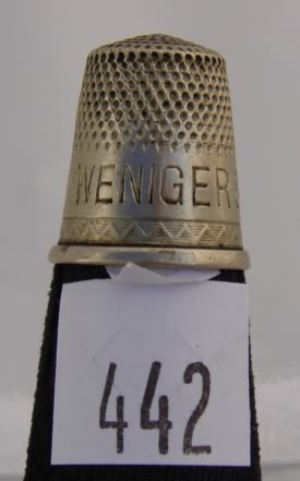 Appraisal: Wenger Co Arch Street thimble