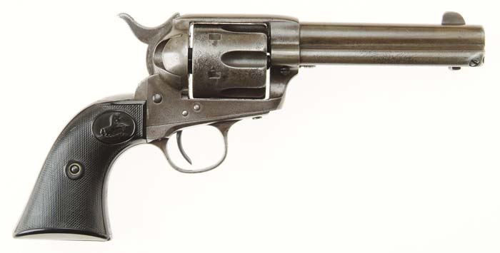 Appraisal: COLT FRONTIER SIX SHOOTER SINGLE ACTION ARMY REVOLVER Cal WCF