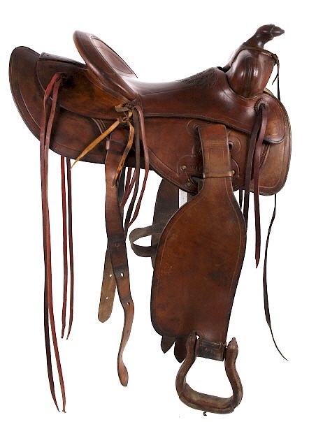 Appraisal: Jack Connolly Livingston MT Custom Saddle c - For auction