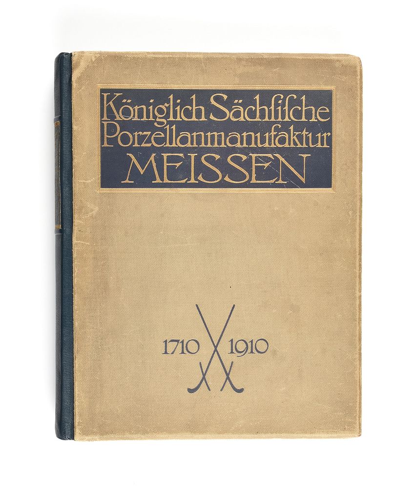 Appraisal: A FOLIO SIZE BOOK OF MEISSEN K NIGLICH S CHSISCHE