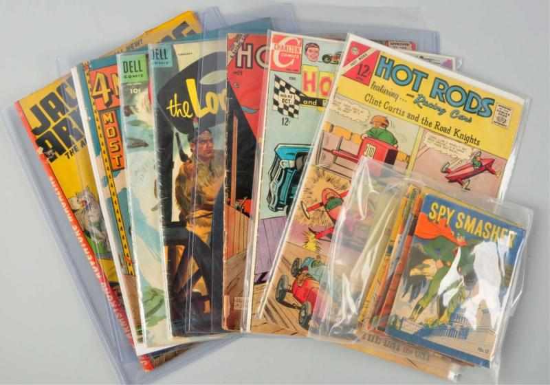 Appraisal: Lot of Golden Silver Age Comic Books This lot contains