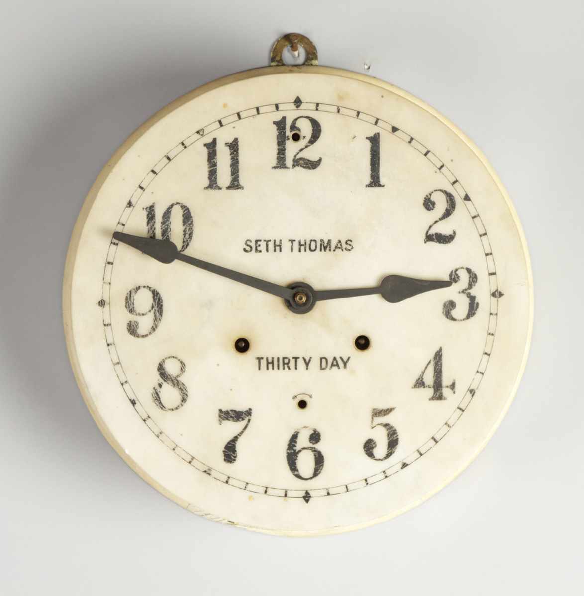 Appraisal: Seth Thomas Gallery Marble dial some wear otherwise very good