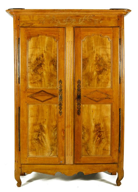 Appraisal: - Late th Early th C French Pine Armoire Late