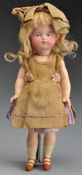 Appraisal: Rare A M Character Girl Doll Description Armand Marseille German