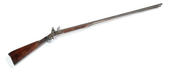 Appraisal: DOUBLE BARREL FLINTLOCK FOWLER European th century Marked J Bosset