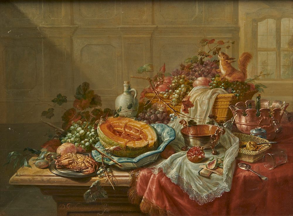 Appraisal: DUTCH SCHOOL th century Still Life with Fruit DUTCH SCHOOL