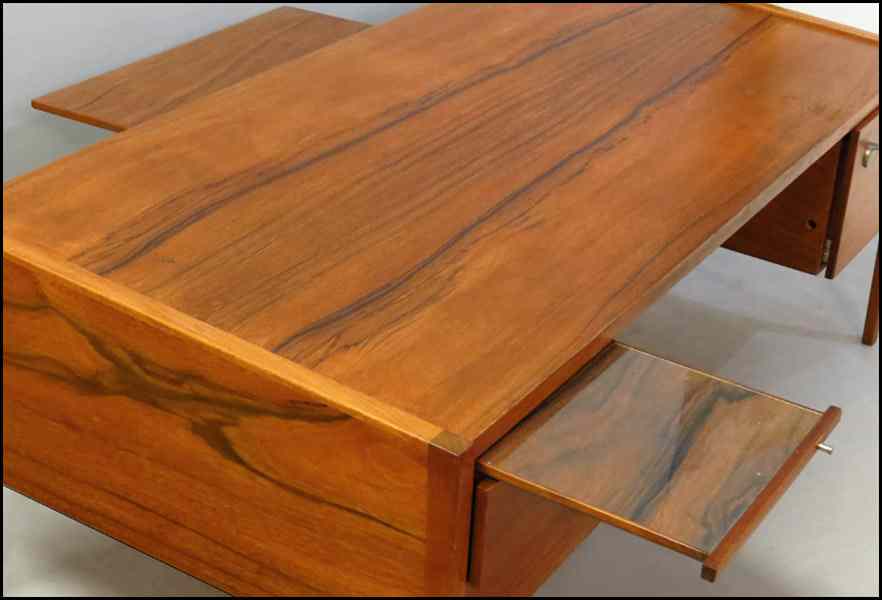 Appraisal: JENS RISOM DESK H '' W '' D '' Condition