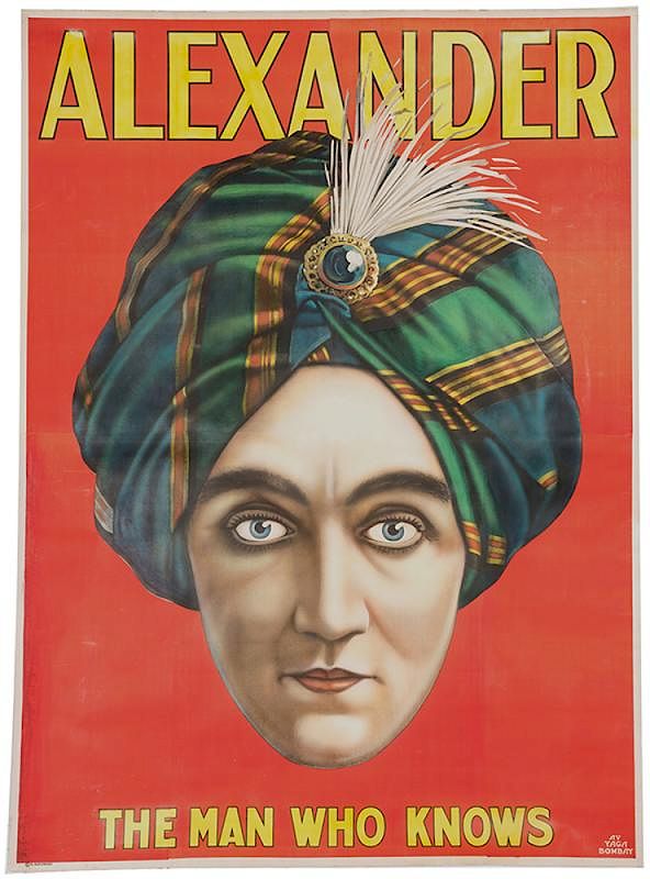 Appraisal: Alexander The Man Who Knows Alexander Claude Alexander Conlin Alexander