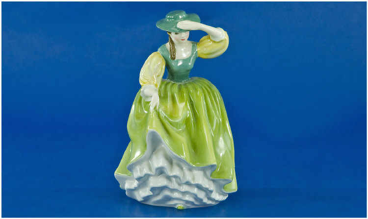 Appraisal: Royal Doulton Figure HN Buttercup Colour Green Dress With Yellow