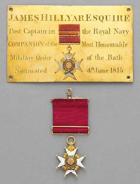 Appraisal: A Georgian Most Honourable Order of the Bath neck badge