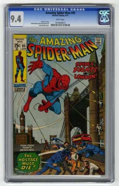 Appraisal: Amazing Spider-Man CGC Marvel Comics Click for full description