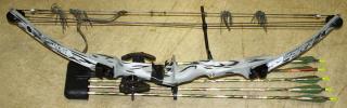 Appraisal: Two compound bows McPhearson GC- and Hoyt Raider with approx