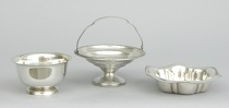 Appraisal: Another Group of Sterling Silver Dishes This group includes a