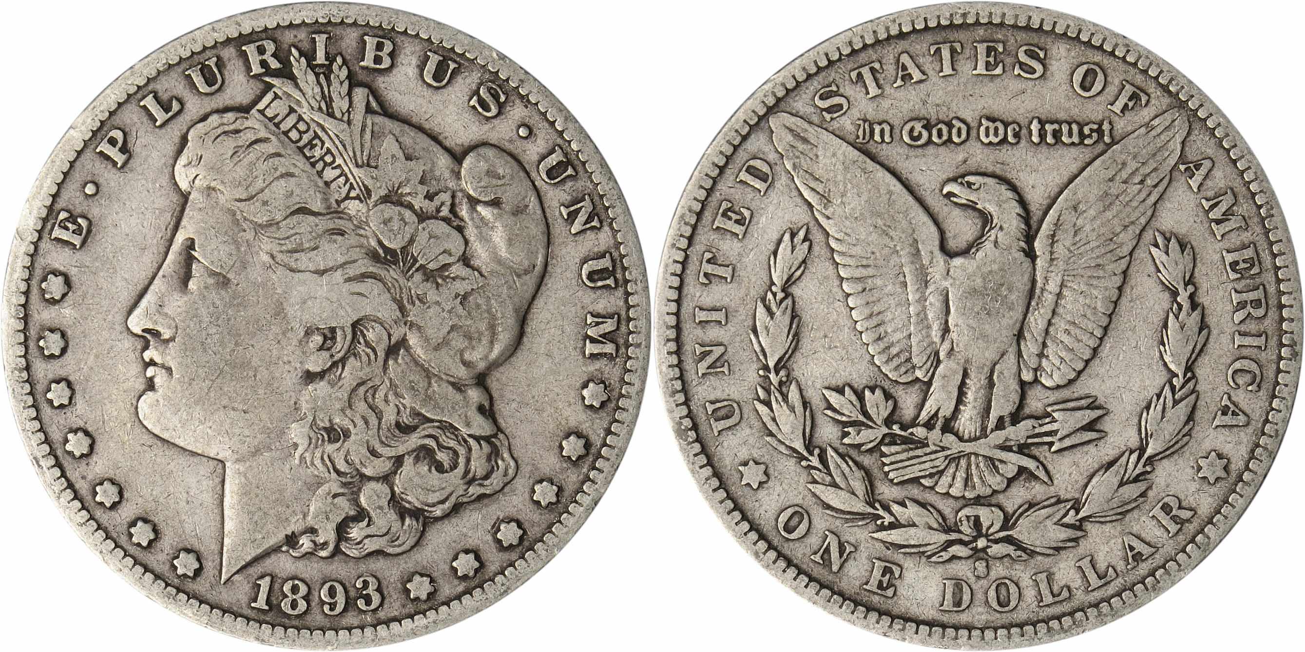 Appraisal: -S A refreshingly original example of this key date Morgan