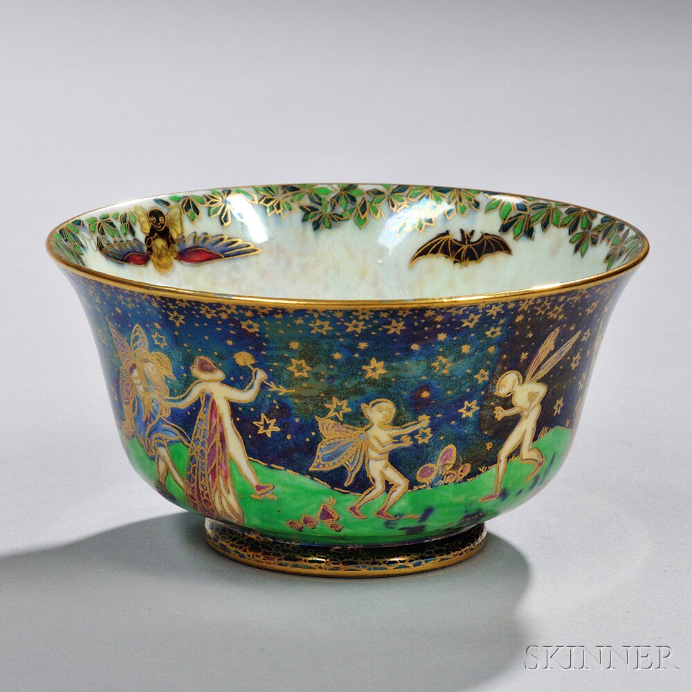 Appraisal: Wedgwood Fairyland Lustre Leapfrogging Elves York Cup England c pattern