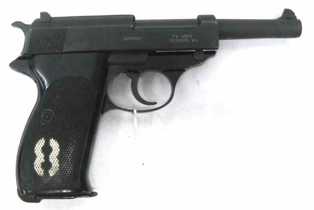 Appraisal: WALTHER P- DOUBLE ACTION SEMI AUTOMATIC PISTOL mm caliber ''