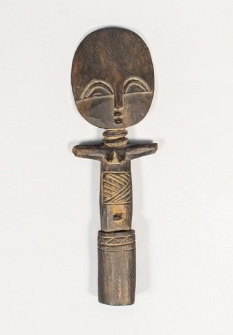 Appraisal: Asante Tribe Fertility Doll One Asante Akuaba fertility doll from