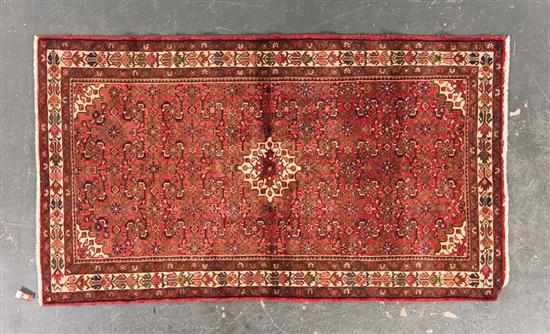 Appraisal: Hamadan rug Iran circa x Estimate - Good condition