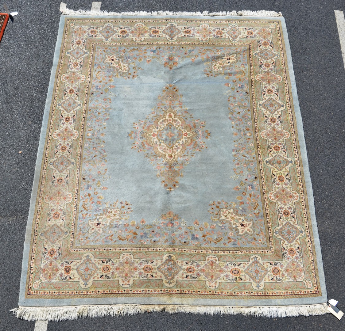 Appraisal: x pale blue Indo-Tabriz