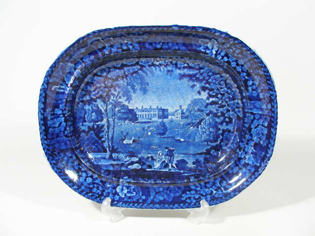 Appraisal: Adams Staffordshire Platter first half of the th c deep