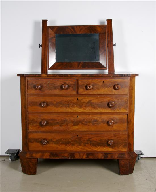 Appraisal: An American Walnut Dresser Height x width x depth inches