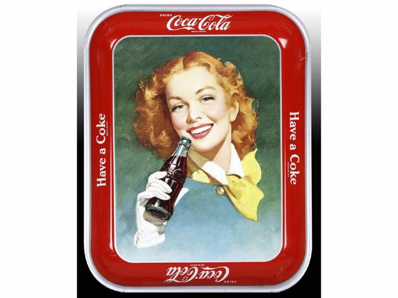 Appraisal: Lot of s Coca-Cola Serving Trays Description '' x -