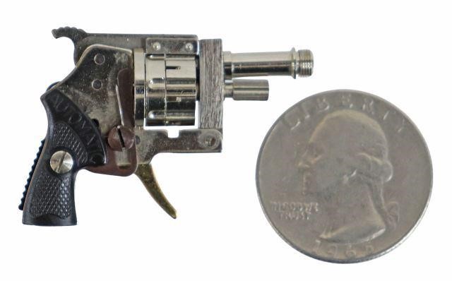 Appraisal: Andres Dworsky Austria Xythos miniature mm flare gun revolver with