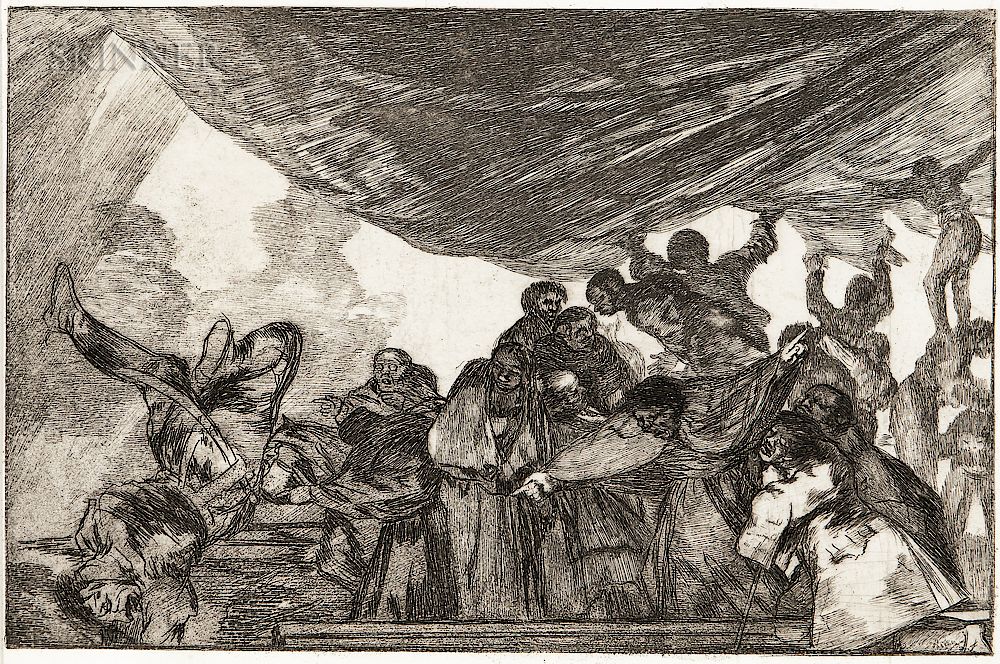 Appraisal: Francisco Jos de Goya y Lucientes Spanish - Disparate Claro