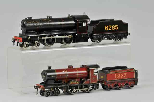 Appraisal: LOT OF TWO BASSETT LOWKE LOCOMOTIVES Both with tenders ''O''