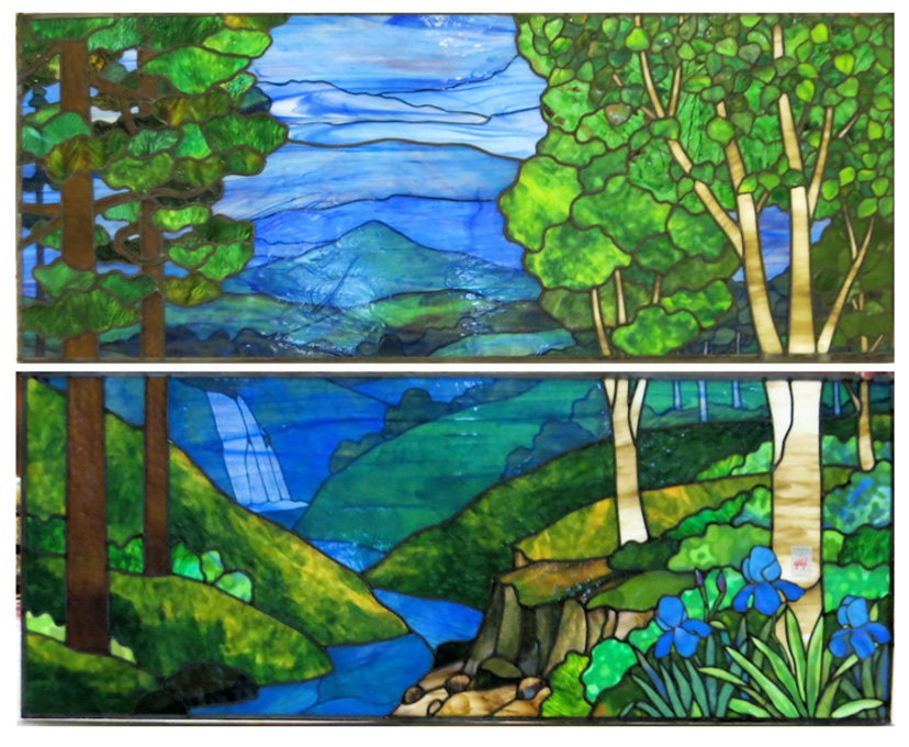 Appraisal: MICHAEL DAVID McCARY Portland Oregon - STAINED AND LEADED GLASS