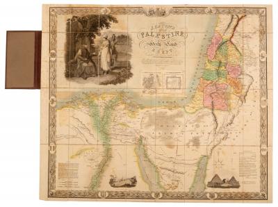 Appraisal: Seaton's Map of Palestine or the Holy Land with Part