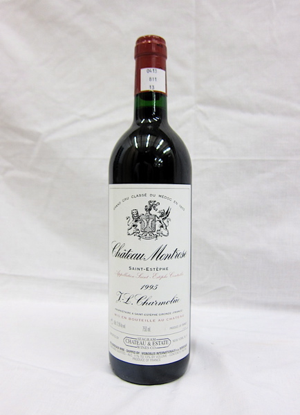 Appraisal: THIRTEEN BOTTLES VINTAGE FRENCH RED BORDEAUX Chateau Montrose La Dame