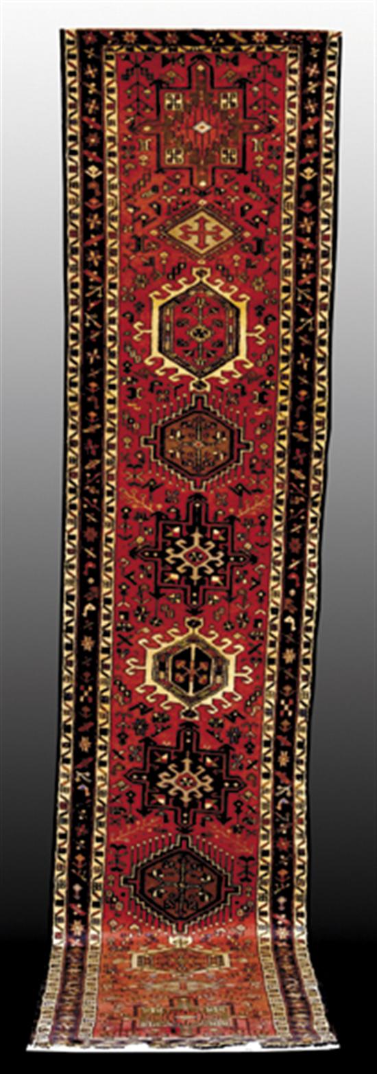 Appraisal: Persian Karajeh runner ' x '