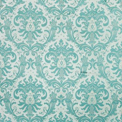 Appraisal: yards Scalamandre silk Patrick Barry pattern with in repeat turquoise