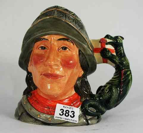 Appraisal: Royal Doulton Large Character Jug St George D Limited Edition