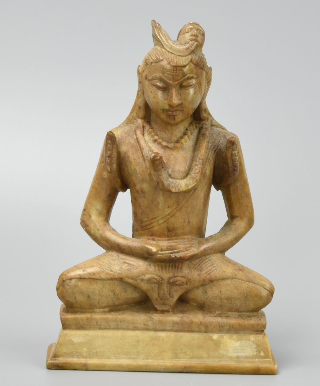 Appraisal: SOAPSTONE CARVING OF DEVI NU GUA A soapstone carving of