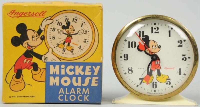 Appraisal: Walt Disney Mickey Mouse Alarm Clock Circa Made by US