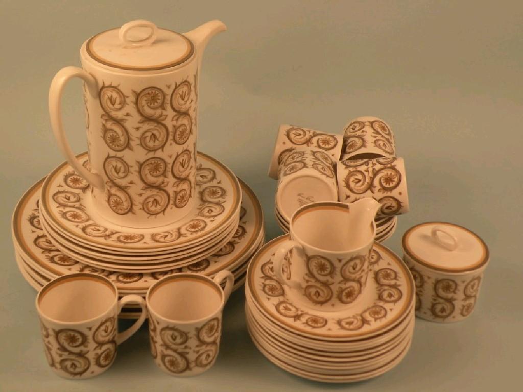 Appraisal: A Susie Cooper bone china part dinner and coffee service