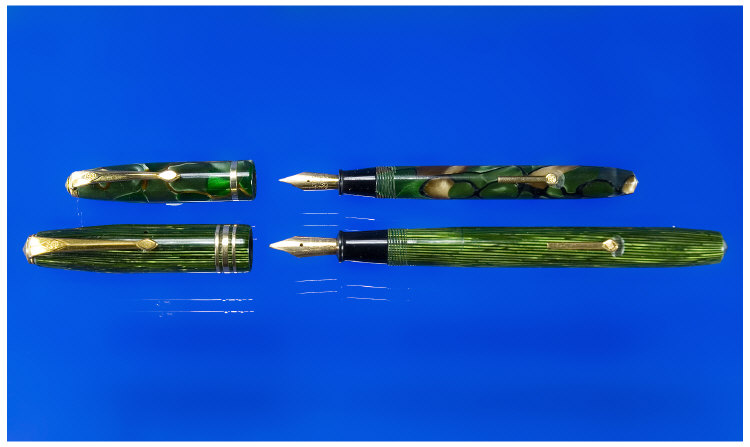 Appraisal: A Conway Stewart No Pen Eng C 's in Green